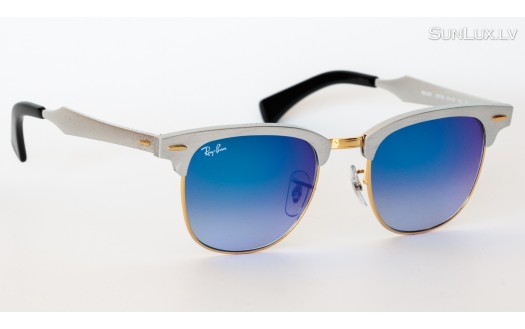 Ray-Ban Clubmaster Aluminum (RB3507 137/7Q 49mm) saules brilles